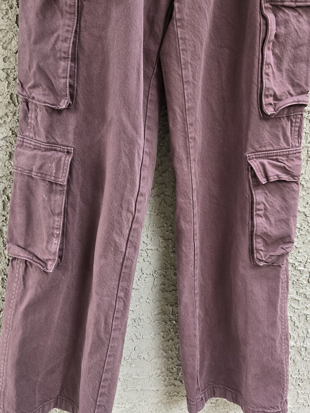 Pacsun 90's Baggy Brown Wide-Leg Cargo Pants - Picture 7 of 13